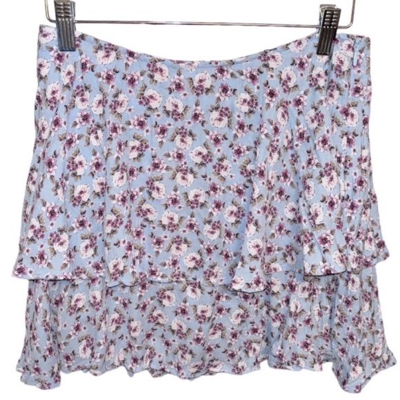 🆕Zara Womens Skort Tiered Ruffled Skirt - Picture 2 of 13